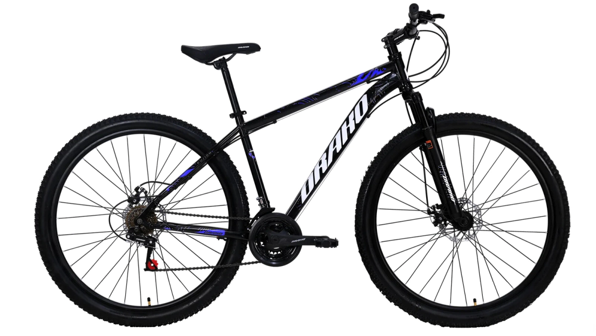 Bicicleta Drako Fusion Rodado 29  - 21 Vel  Negro-Azul