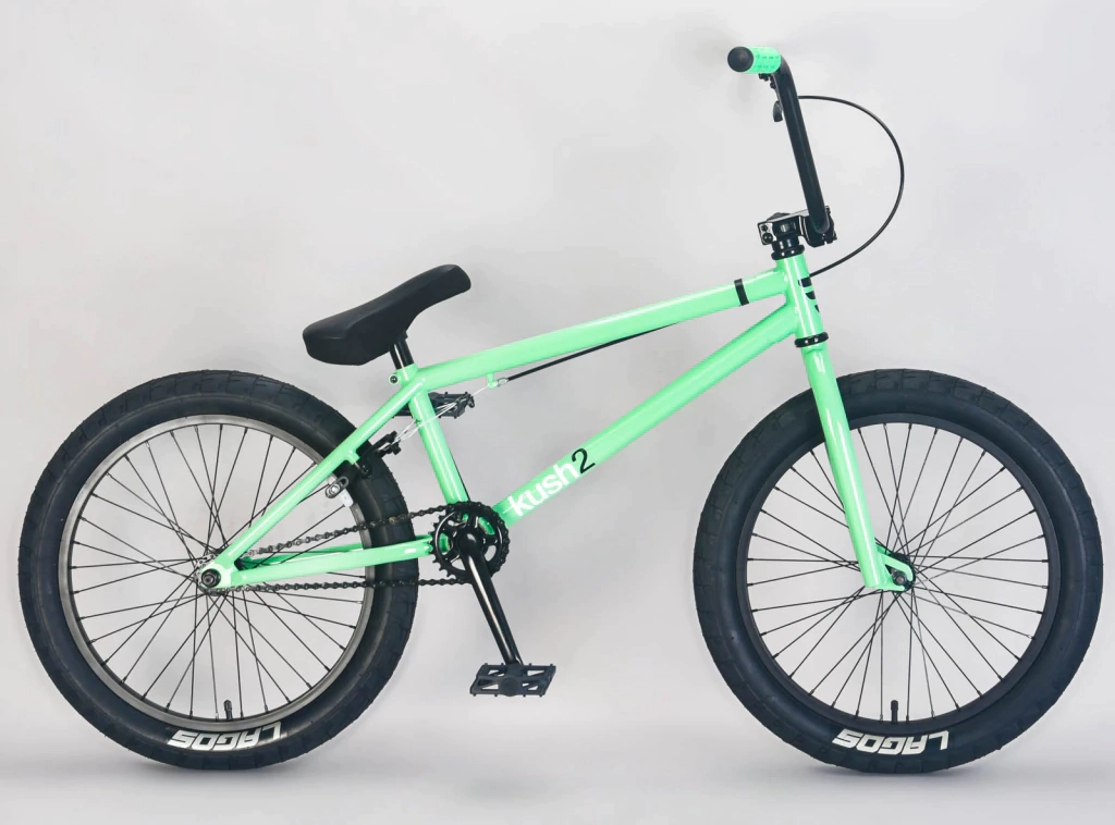 Bicicleta BMX Mafiabike Kush 2 Rodado 20 Aluminio  Verde-Verde
