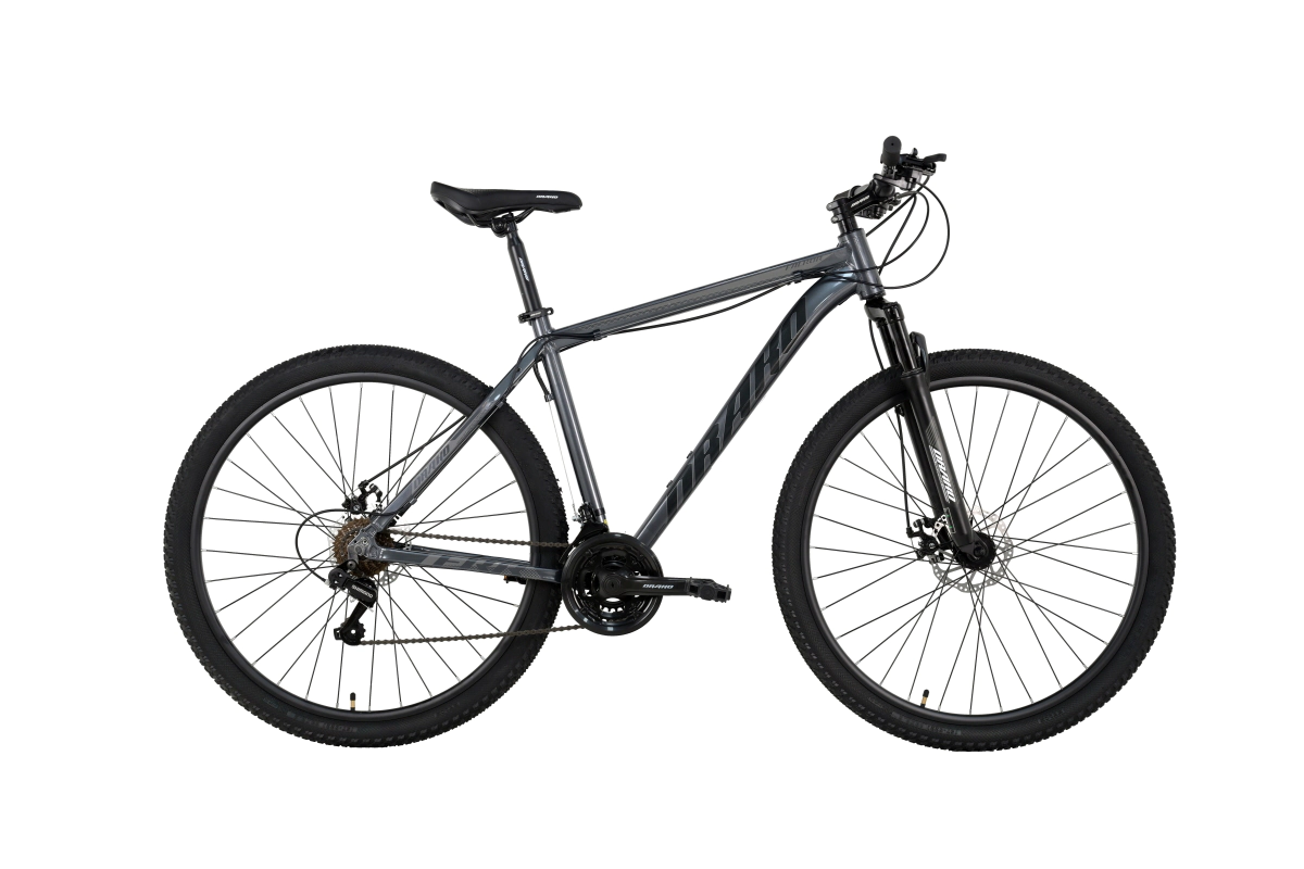 Bicicleta Drako Falkor Rodado 29 Aluminio - 21 Vel Shimano  Gris-Negro