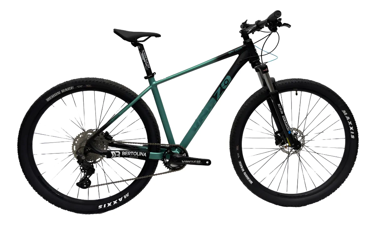 Bicicleta Venzo Stinger Rodado 29 - 1x10 Shimano Deore 16 Negro-Teal