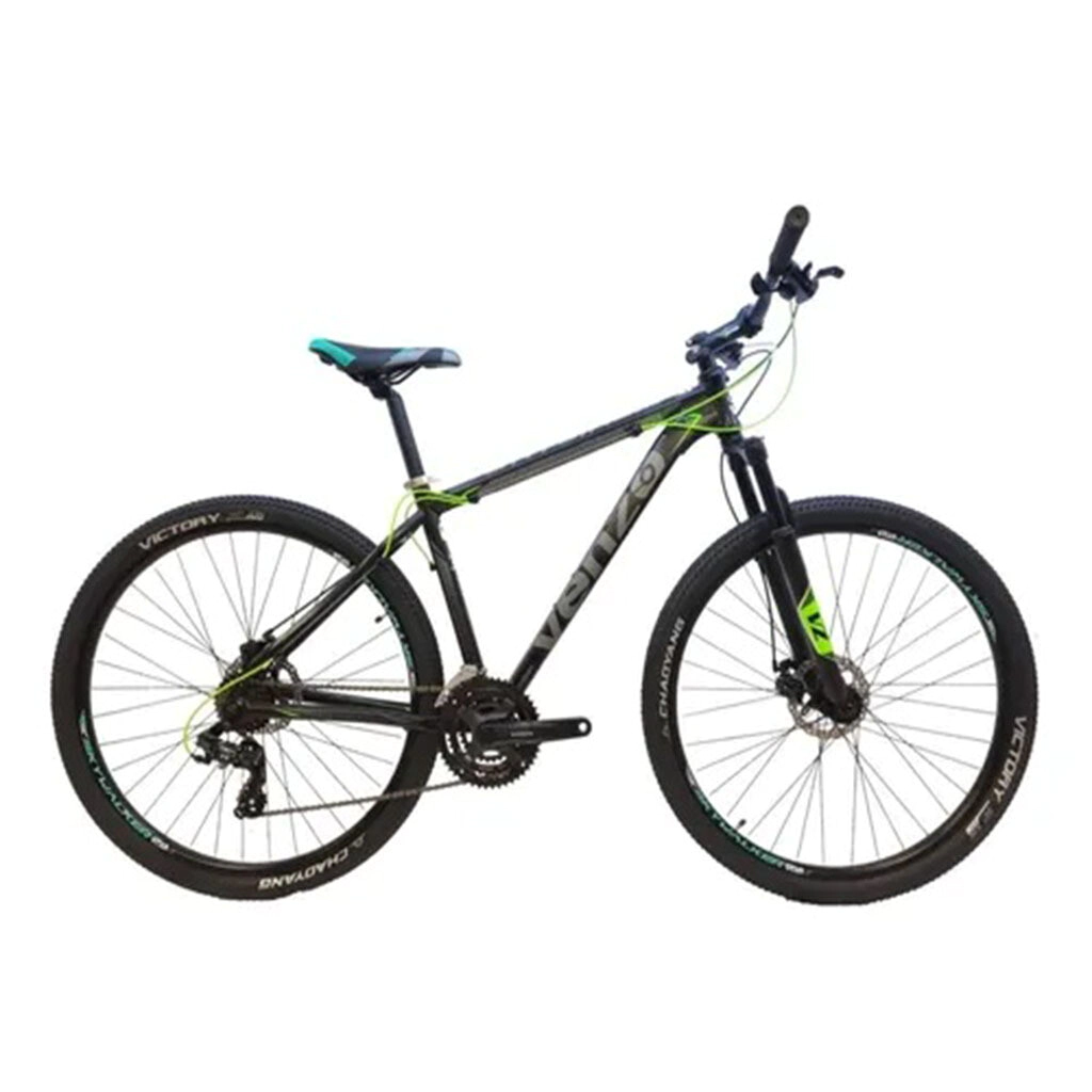 Bicicleta Venzo Skyline Hidr R29 21 Vel Shimano Fr Disc Hidr 20 Negro-Verde