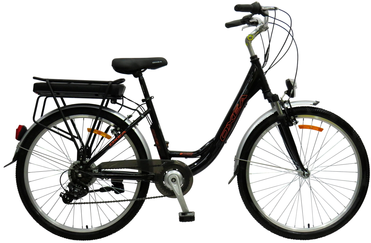 Bicicleta El�ctrica E-BIKE Oxea Edge Rodado 26  Negro