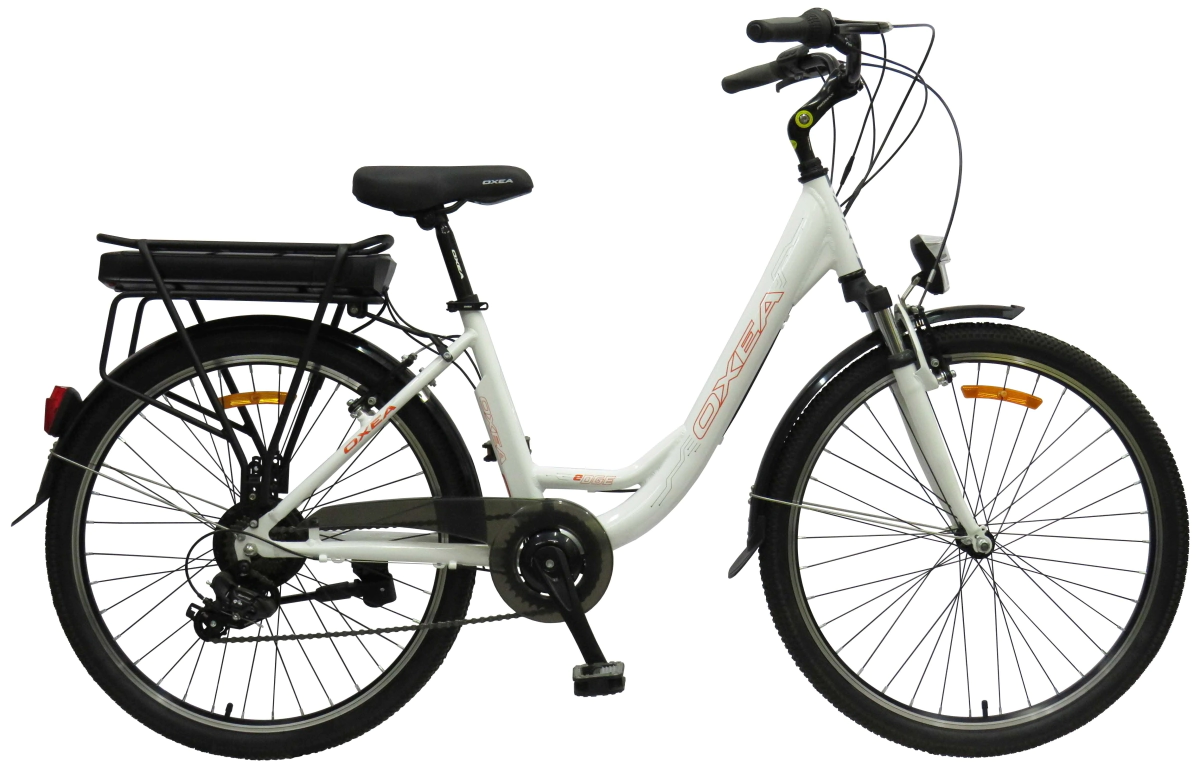 Bicicleta El�ctrica E-BIKE Oxea Edge Rodado 26  Blanco
