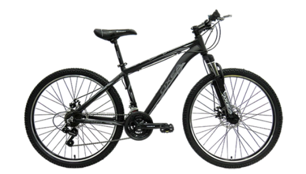 Bicicleta Oxea Shadane Rodado 26 - 21 Vel L Negro-Gris