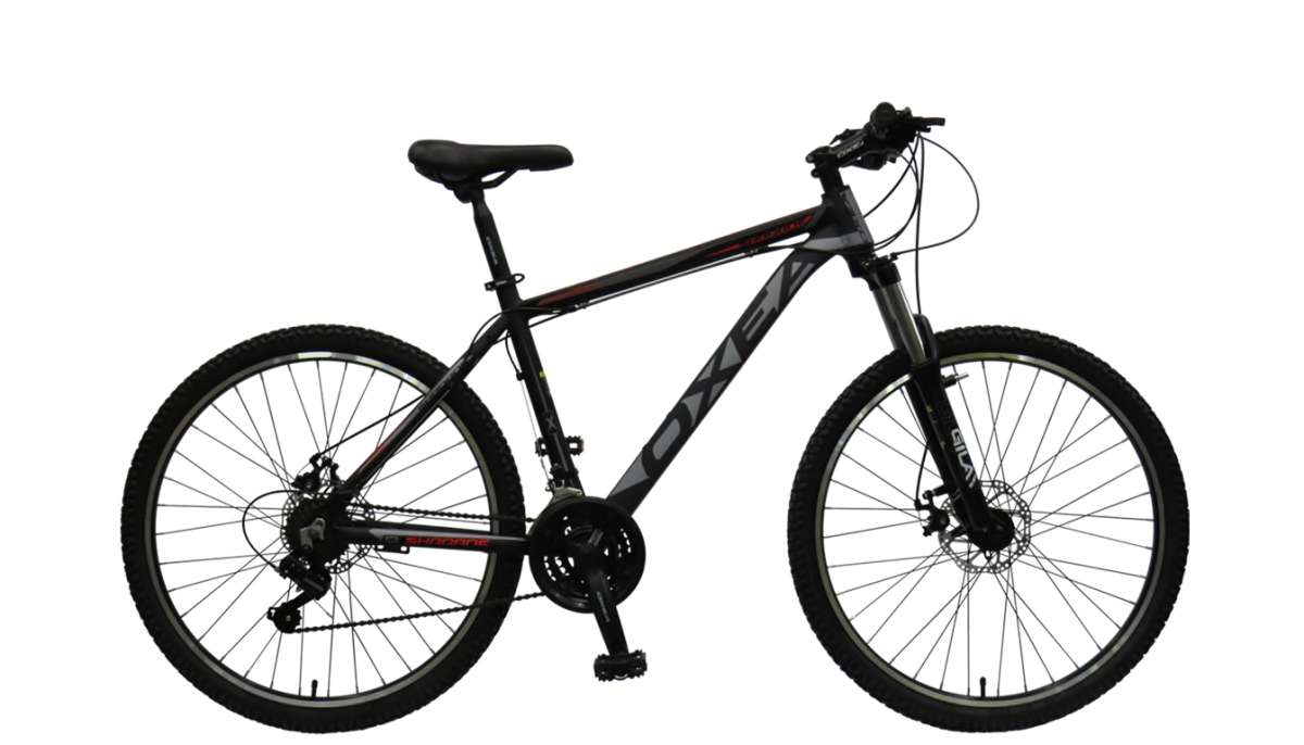 Bicicleta Oxea Shadane Rodado 26 - 21 Vel XS Rojo-Negro