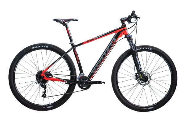 Bicicleta Venzo Raptor Rodado 29 - 2X9 18 Vel Shimano Altus 16 Negro-Rojo