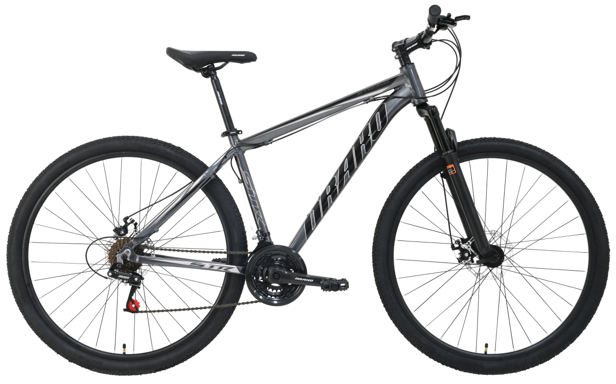 Bicicleta Drako Strong Rodado 29 Aluminio - 21 Vel  Gris-Negro