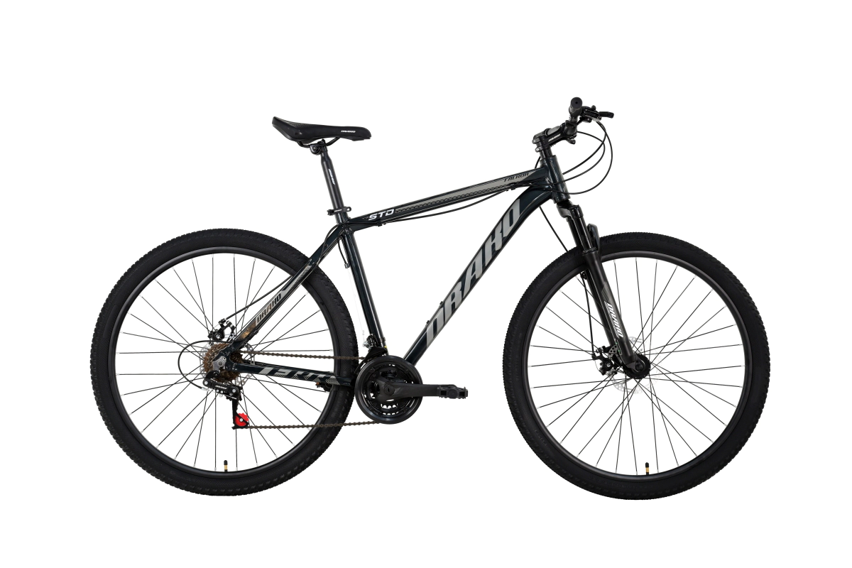 Bicicleta Drako Strong Rodado 29 Aluminio - 21 Vel  Negro-Gris