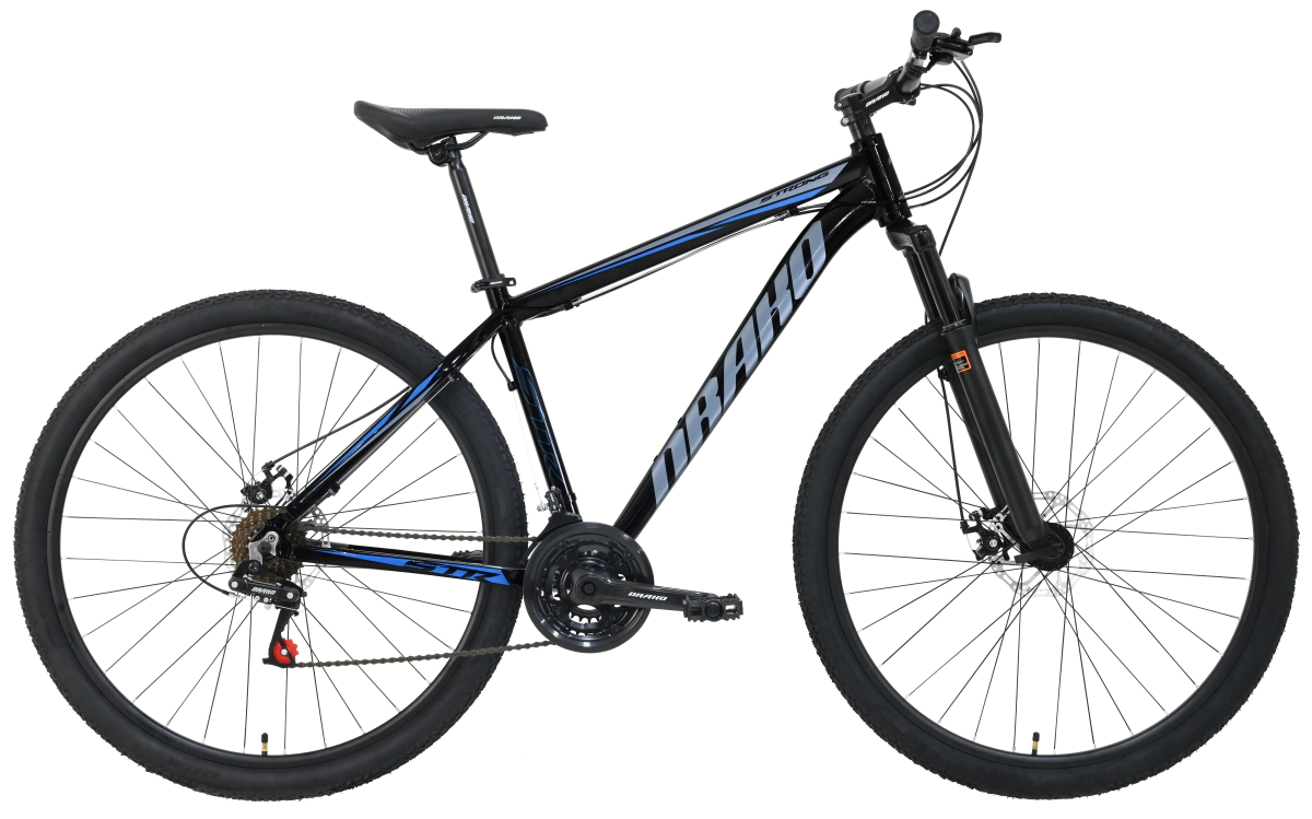 Bicicleta Drako Strong Rodado 29 Aluminio - 21 Vel  Negro-Azul