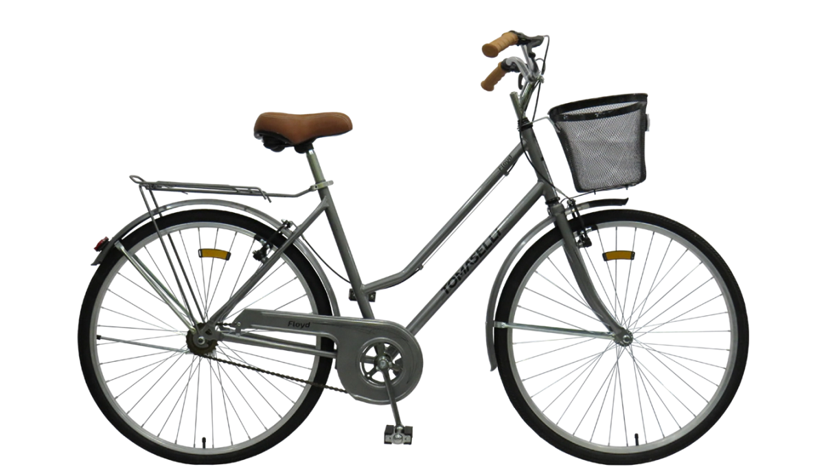 Bicicleta Tomaselli Floyd Rodado 26  Plomo