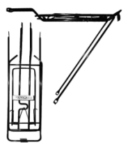 Porta Paquete Mtb 26 Alambre Con Resorte