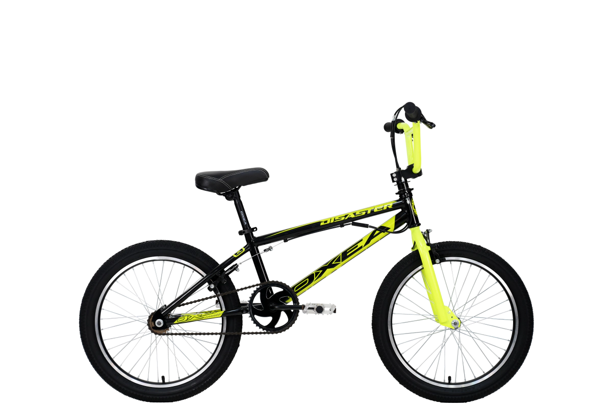 Bicicleta Oxea Disaster BMX  Negro-Amarillo