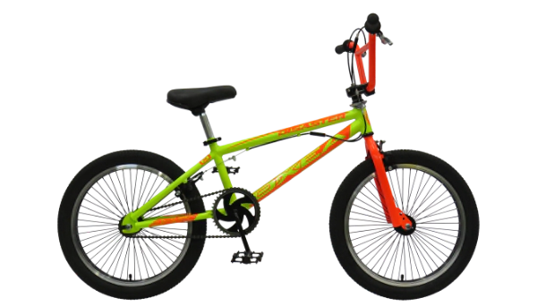 Bicicleta Oxea Disaster BMX  Amarillo-Naranja