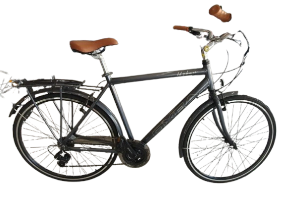 Bicicleta Oxea Urban Aluminio Rodado 28 - 21 Vel Shimano  Gris