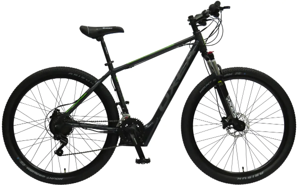 Bicicleta El�ctrica E-BIKE Oxea Rage Rodado 29  Negro-Gris-Verde
