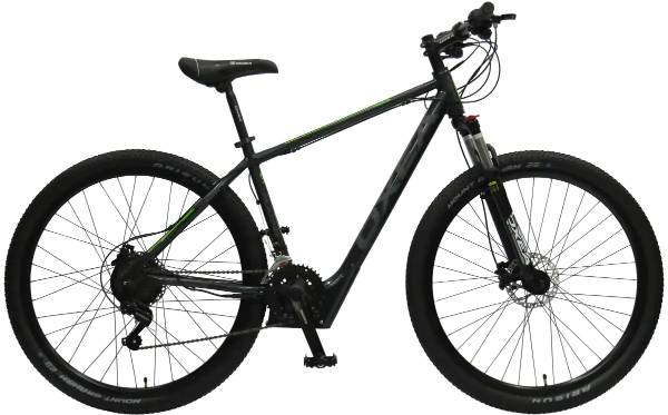 Bicicleta El�ctrica E-BIKE Oxea Rage Rodado 29  Negro-Plomo-Rojo