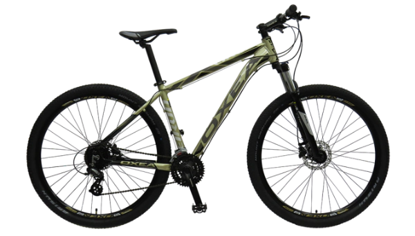 Bicicleta Oxea Eikon Altus Rodado 29 - 24 Vel Fr Hidraulicos L Dorado-Negro