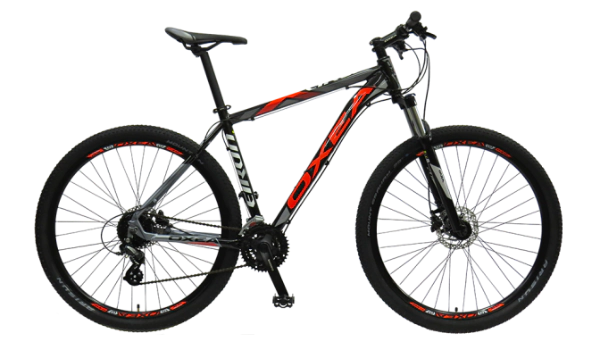 Bicicleta Oxea Eikon Altus Rodado 29 - 24 Vel Fr Hidraulicos L Negro-Rojo