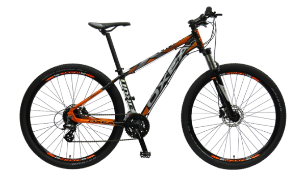 Bicicleta Oxea Eikon Altus Rodado 29 - 24 Vel Fr Hidraulicos M Negro-Naranja