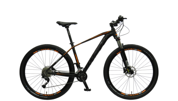 Bicicleta Oxea Proto Alivio Rodado 29 - 2x9 Full Shimano S Negro-Naranja