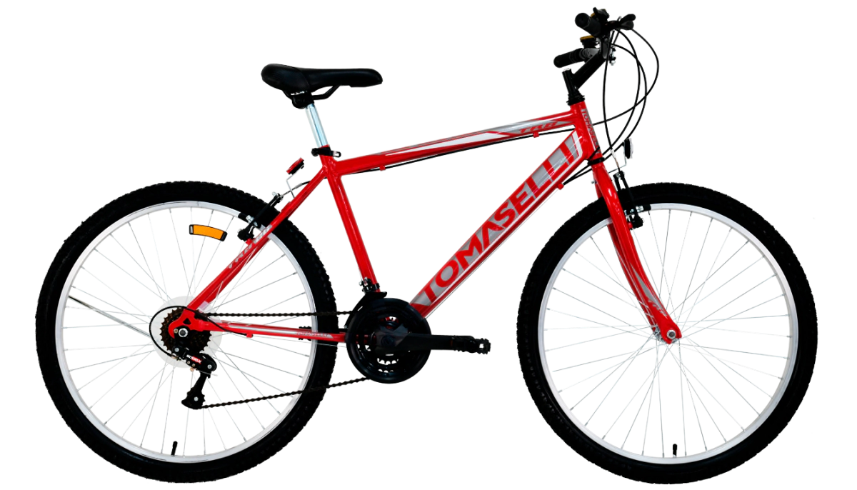 Bicicleta Tomaselli TRB Rodado 26 - 21 Velocidades  Rojo