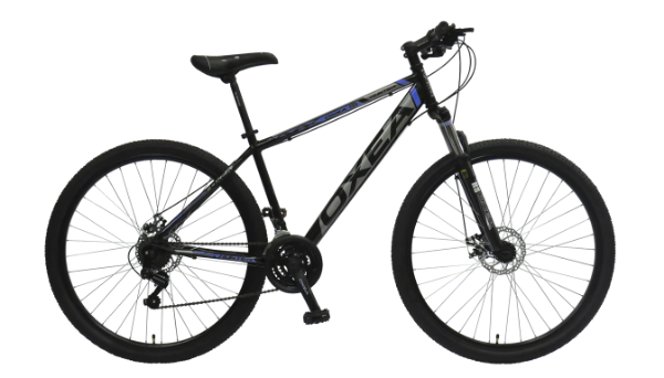 Bicicleta Oxea Hunter Rodado 29 - 21 Vel Shimano  Negro-Gris-Azul