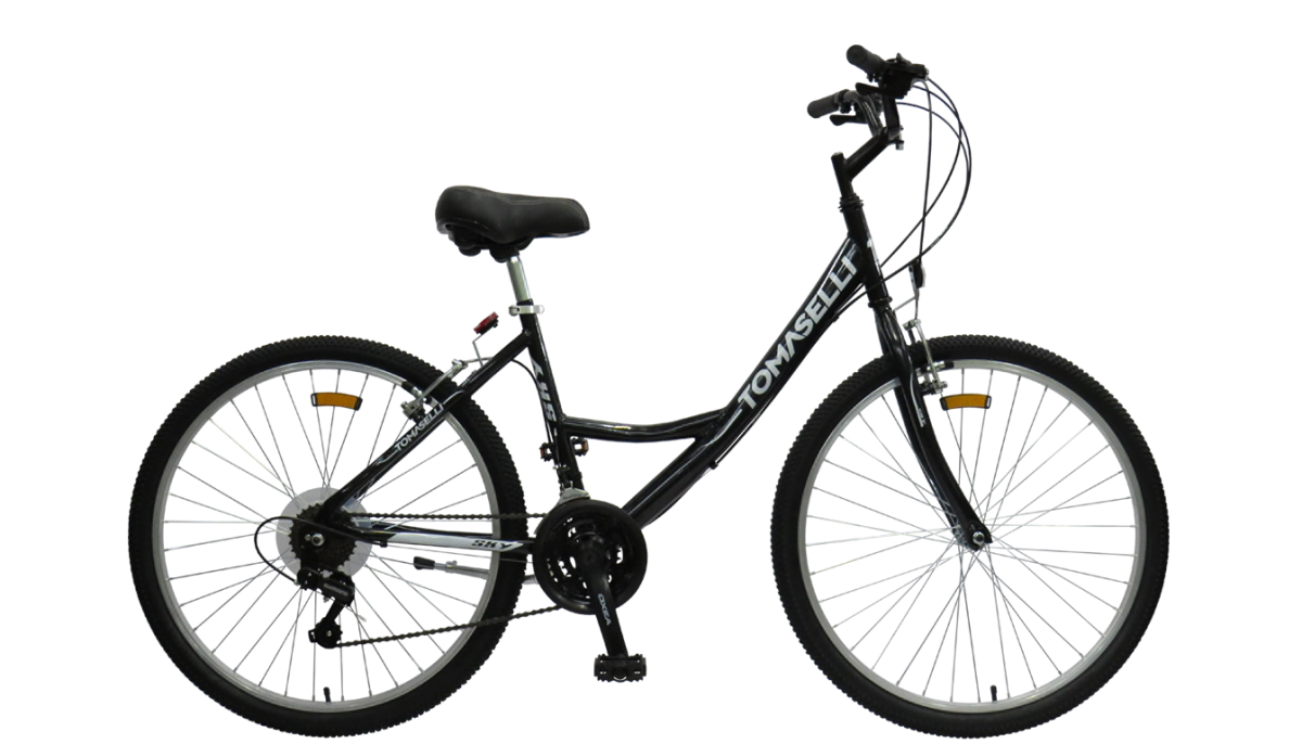 Bicicleta Tomaselli Sky Rodado 26 - 21 Vel Shimano  Negro