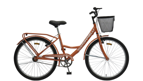 Bicicleta Tomaselli Lady Rodado 26 - 1 Velocidad  Salmon