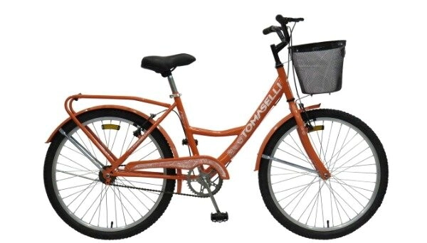 Bicicleta Tomaselli Lady Rodado 24  Salmon