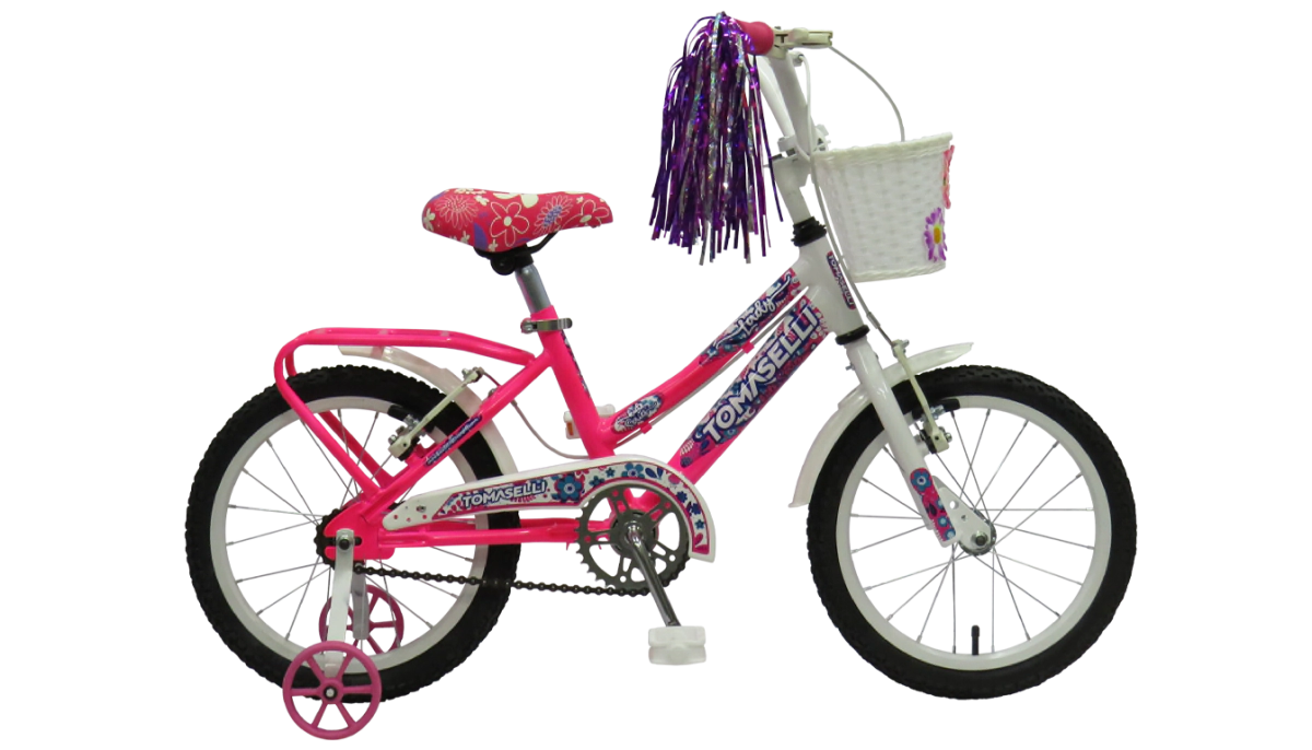 Bicicleta Tomaselli Lady Rodado 14  RosaFluor