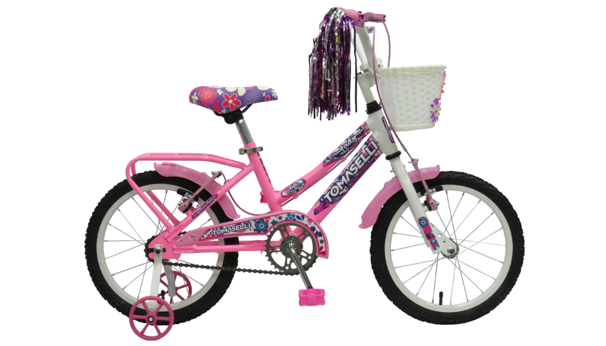 Bicicleta Tomaselli Lady Rodado 14  Rosa
